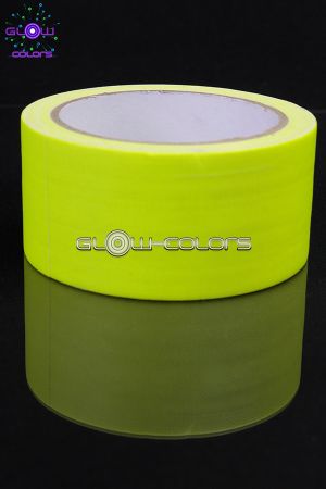 Adhesif jaune fluorescent 5cmX10m