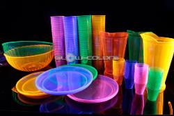 Décoration fluorescente : Déco fluo à la lumière noire UV
