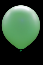 25 ballons ovales vert fluo Ø45 cm