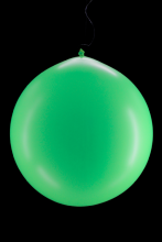 10 ballons ronds vert fluo Ø60 cm