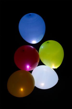 Ballon lumineux led - lot de 5