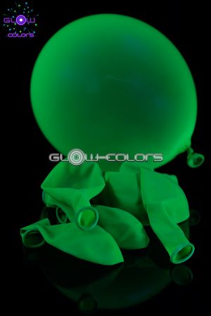 Ballon vert fluo X 100pcs